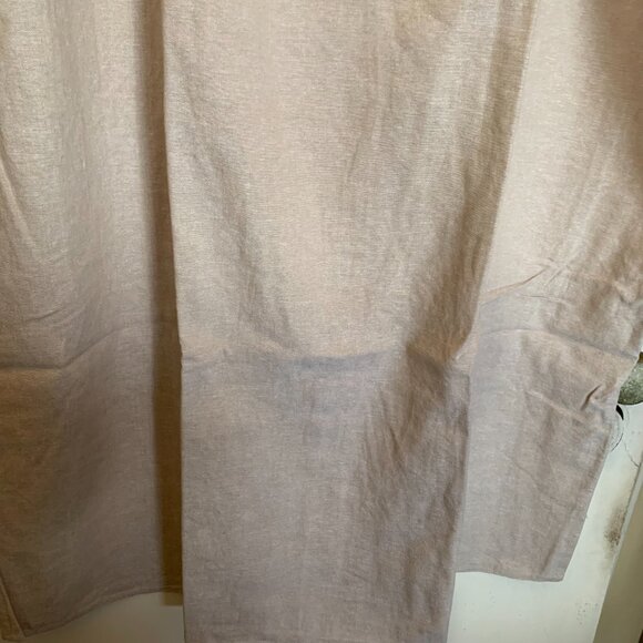 Linen-Blend Maxi Skirt SIZE 3X NATURAL LINEN COLOR - Picture 8 of 12